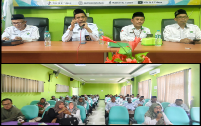 MTsN 2 Tuban Gelar Rapat Dinas Bulan Oktober