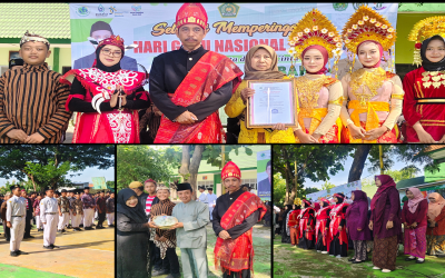 Upacara Hari Guru Nasional MTsN 2 Tuban Berlangsung Meriah dan Penuh Apresias