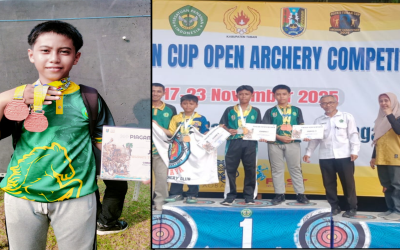 Siswa MTsN 2 Tuban Raih Juara 3 Nasional di Kejuaraan Panahan