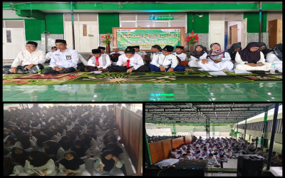 Istighotsah dan Doa Bersama Peringatan Isra Mi’raj di MTs Negeri 2 Tuban