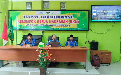 Rapat KKM MTs Kabupaten Tuban Bahas Sosialisasi E-Ijazah dan Pembagian Blangko Ijazah Tahun 2025