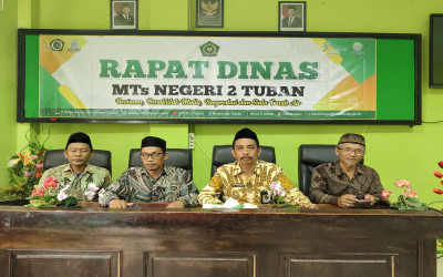 RAPAT KOORDINASI DAN RAPAT DINAS MTsN 2 TUBAN: PERSIAPAN BIMTEK MADRASAH RAMAH ANAK