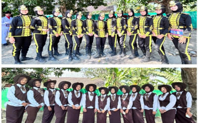 MTsN 2 Tuban Raih Juara III dan Harapan II Gerak Jalan Indah Kreatif