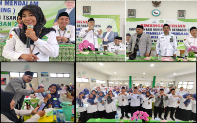 Bimtek Implementasi KBC pada Pembelajaran Mendalam Dibuka di MTsN 2 Tuban
