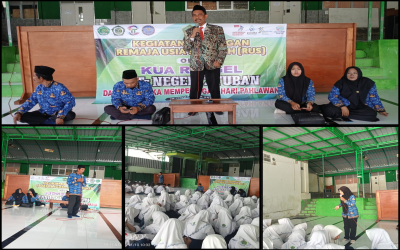 MTsN 2 Tuban Dukung Pembinaan Karakter Remaja Melalui Kegiatan BRUS dari KUA Rengel