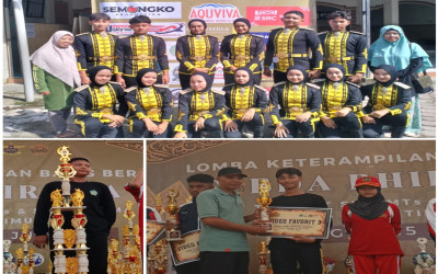 Tim SATRADA MTsN 2 Tuban Raih Dua Piala Bergengsi di LKBB Sabda Bhirawa 2025