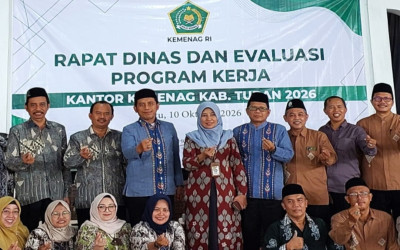 Kepala MTsN 2 Tuban Paparkan 9 Program Unggulan di Rapat Kemenag 2026