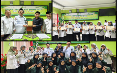 MTsN 2 Tuban dan UNKAFA Gresik Teken MoU Sekaligus Gelar Perpisahan Peserta PLP Mahasiswi