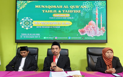 Mahad Darul Ilmi MTsN 2 Tuban Gelar Munaqosah Angkatan XII, Perkuat Tradisi Sanad Keilmuan