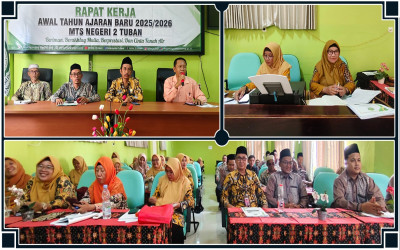 RAPAT KERJA AWAL TAHUN AJARAN 2025/2026: Menyatukan Cinta, Doa, dan Karya Untuk Madrasah Lebih Maju